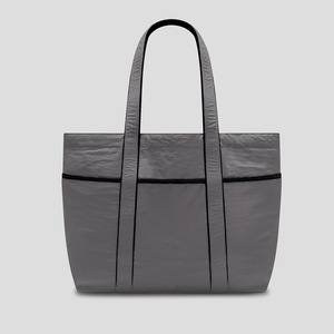 Women Nylon Daily Multi-Pocket Shoulder Open Closure Candy Pattern Polyester Embroidery Running Waterproof Shopping Tote <b>Bag</b> - Product Image 2