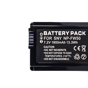 Baterai Sony NP-FW50 Decoding Baru 7.2V untuk A6400 A6300 A6000 A5100 A5000 A7s2 A7 - Grosir Pabrik - Product Image 4