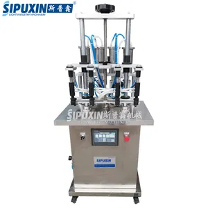 Sipuxin Custom Heads Caster Wheels Water Filling Machinery Perfume Filling Machine Filling Equipment