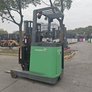 Montacargas Eléctrico Usado de 1.5 Toneladas con Batería, Modelo 7FBR15 de <span class=keywords><strong>Toyota</strong></span>, Elevación de 3m, Mástil de 2 Etapas, para Construcción, Agricultura e Impresión - Product Image 2