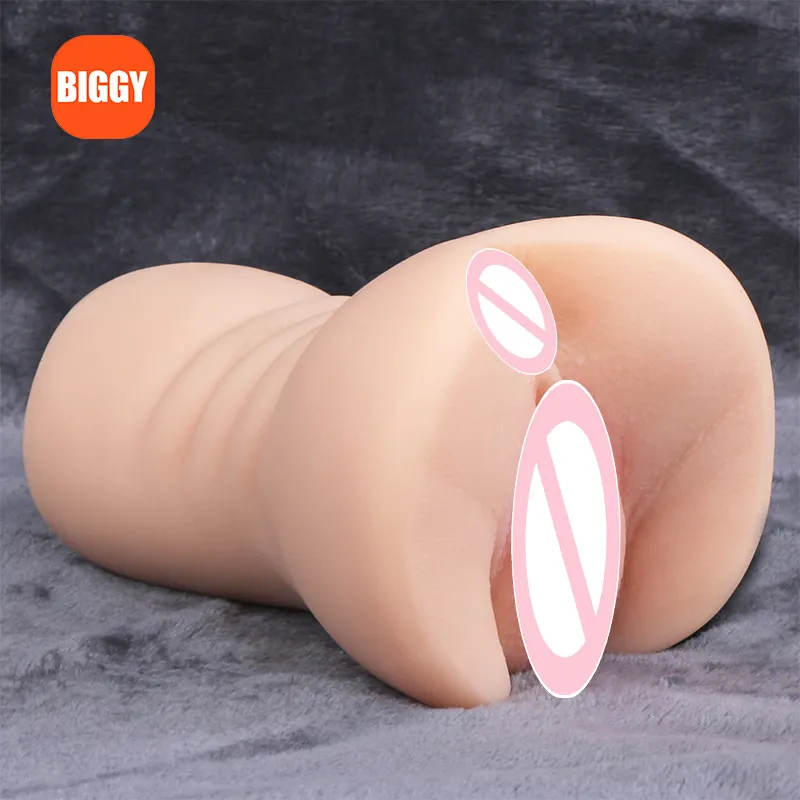 Real Silicon Vagina Men Penis Sucking Cup Pocket Pussy 18+ Artificial Adult Sex Toys For Men Vaginas Realistas Male Masturbators