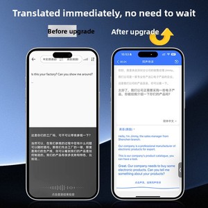 2025 AI gran modelo traductor APP pantalla OLED interpretación simultánea para voz y videollamada Color artículo popular transfronterizo - Product Image 3