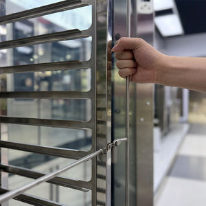 वाणिज्यिक 20-स्तरीय गैस-संचालित एलसीडी-नियंत्रित स्टेनलेस स्टील बहुक्रियाशील कॉम्बी ओवन ट्रॉली - Product Image 3