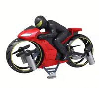 Nouveau drone quadricoptère amphibie aérien-terrestre télécommandé, jouet voiture volante