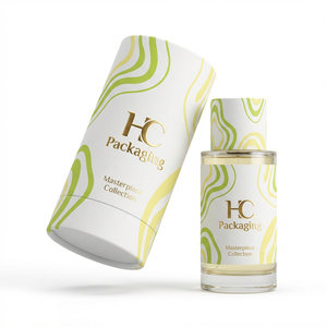 Caja Redonda de Cartón Rígido con Logotipo en Lámina Dorada de Lujo para Regalos Elegantes, Empaque para Productos de Cuidado de la Piel, Precio de Fábrica al por Mayor - Product Image 5