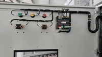 Armoire de commutation fixe basse tension GGD 380V, panneau de distribution d'énergie électrique