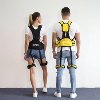 Exosquelette industriel à taille élastique pour le levage et le soutien du dos, protection de la colonne vertébrale, correcteur de posture pour les travailleurs d'entrepôt