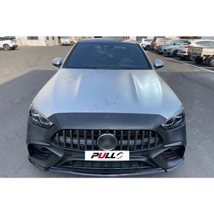Pour <span class=keywords><strong>Mercedes</strong></span> Benz classe C W206 <span class=keywords><strong>2023</strong></span> année mise à niveau vers le kit carrosserie modèle <span class=keywords><strong>C63</strong></span> AMG comprend l'assemblage du pare-chocs avant avec calandre - Product Image 4