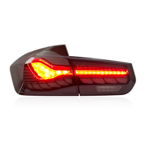 Accesorios para Automóviles SJC, Luces Traseras con Diseño de Escamas de Dragón para BMW Serie 3 F30 F35 2012-2018, Estilo GTS, Luces Traseras <span class=keywords><strong>LED</strong></span>, Plug and Play - Product Image 3