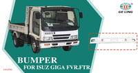 Pièces et accessoires de carrosserie de camion GELING 897186321 Pare-chocs avant blanc avec trous pour feux antibrouillard pour Isuzu Giga CVR CXZ CXM EXR 1997 2006 2002