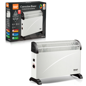 RAF Brand 2000w Indoor <b>Desk</b> Space Heater Quartz Tube Convection Tip Over & Overheat Air Circulating Ptc Fan Heater Fa - Product Image 5