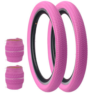 Vélo BMX pliable pour enfants ZUKKA 20''x2.125'', pneus pneumatiques à bande de roulement rainurée, caoutchouc durable, plusieurs couleurs disponibles - Product Image 2