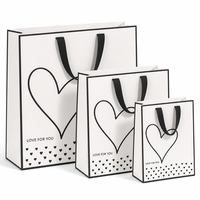 Recyclable Classic Kraft Paper Bags for Clothing & Shoes with Twisted Rope Handle