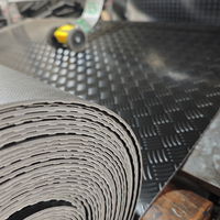 Tapis en PVC à motif de feuilles pour sols d'ascenseurs, tapis de garage, rouleaux