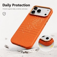 Coque de téléphone magnétique C0284 en PC rigide, design fibre de carbone, pour iPhone 17 Air 16 15 14 13 12 11 18 Pro Max