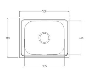 Évier <span class=keywords><strong>de</strong></span> cuisine <span class=keywords><strong>de</strong></span> <span class=keywords><strong>camping</strong></span> en acier inoxydable, bol simple personnalisé 1 pièce - Product Image 5