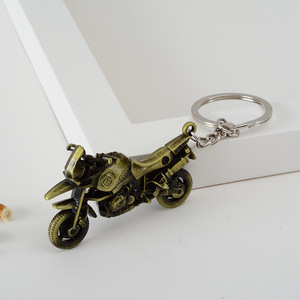 Portachiavi in lega di zinco a tema gaming: granata fumogena, portachiavi per auto, granata a mano, bomba, forme a barile d'olio - Regalo Battle Royale - Product Image 3
