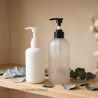 Bouteilles de soin capillaire blanches 450 ml pour salle de bain, emballages de bouteilles de shampoing et après-shampoing 800 ml, bouteilles en plastique PET de luxe en gros