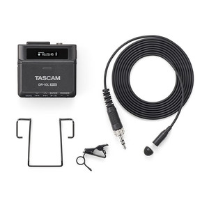 Grabadora de micrófono de solapa Tascam Dr-10l Pro de 32 bits con punto flotante y micrófono inalámbrico para grabación en exteriores - Product Image 5