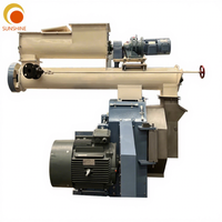 Nouvelle machine à granulés d'aliments pour animaux à anneau de compression avec moteur Siemens pour usines de granulés d'aliments à grande échelle, système automatique de granulation d'aliments pour animaux de haute performance