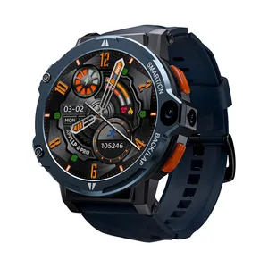 SIM Wifi 4G Android 3GB + 64GB çift kamera ile LOKMAT APPLLP 6 Pro akıllı saat yüz tanıma GPS SOS tek tıklama çağrı Smartwatch