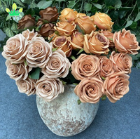 Bouquet de roses artificielles 10 pièces, fausses fleurs décoratives, pour mariage, photographie