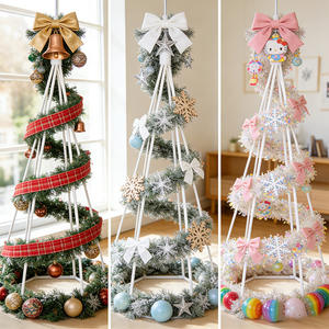 Árbol de Navidad Encriptado, Decoración Navideña de Gran Escala para Sala de Estar, Estilo 2025, Accesorios de Fotografía Comercial - Product Image 3