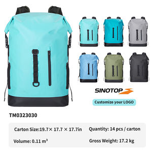 SINOTOP Premium 500D PVC Outdoor Sports Backpack 30L Waterproof Trekking Bag Heavy Duty Multifunctional <strong>Camping</strong> <strong>Hiking</strong> - Product Image 5