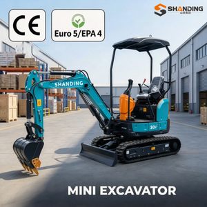 รถขุดขนาดเล็กแบบไฮดรอลิก 3 ตัน ราคาประหยัด มาตรฐาน CE EPA Euro 5 ปรับแต่งได้ พร้อมมอเตอร์ PLC กำลังขุดสูง - Product Image 2