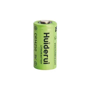 Baterai Lithium CR14250 silinder utama CR2 850mAh Baterai CR17450 3V