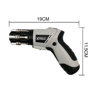 Destornillador inalámbrico KCS615A-M8B ni-cd, batería de 4,8 V, multibrocas, recargable por USB, LED, adelante, interruptor de marcha atrás, agarre suave - Product Image 5
