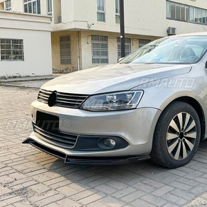 สำหรับ Volkswagen Jetta MK6 2011-2014 อุปกรณ์ตกแต่งภายนอกรถยนต์ ชุดแต่งกันชนหน้า สปอยเลอร์ ดิฟฟิวเซอร์ ป้องกันกันชน ชุดแต่งตัวถัง - Product Image 4