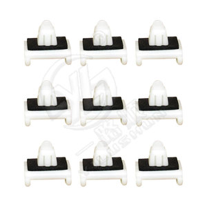 Xinyida Car Door Edge Protector Clip 24x20.2x14mm With <b>Pad</b> For Toyota Alphard Previa D1019 - Product Image 2
