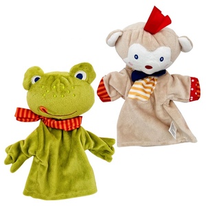 Mover los dedos marionetas de mano suaves juguete niños pequeños juego de rol animales juguete - Product Image 1
