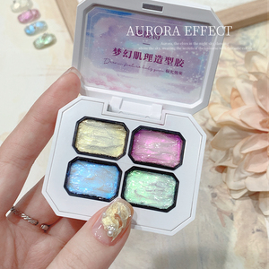 Texture sognante su misura Semi-solido modellante specchio magico polvere 3d Nail modaning Gel di argilla formatura Gel per unghie - Product Image 2