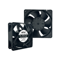 Ventilateur de refroidissement industriel étanche IP68 EC12038 110/220V pour bornes de recharge de véhicules électriques et armoires de communication