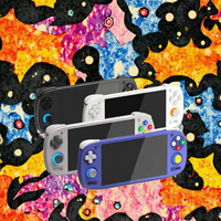 Console de jeu rétro portable avec écran tactile de 5,5 pouces, 5000 mAh, processeur octa-core Android 13, plus de 10 000 jeux, WIFI, lecteur de jeux portable
