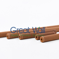 Filtre à huile hydraulique haute performance Great Wall, élément filtrant en résine phénolique, cartouche filtrante plissée rainurée en résine de cellulose 2