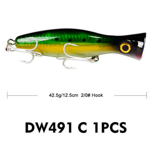 Grand <span class=keywords><strong>leurre</strong></span> de pêche dur en plastique Abs avec hameçon triple Swimbait leurres de pêche en plastique dur Ra pala leurres de pêche - Product Image 6