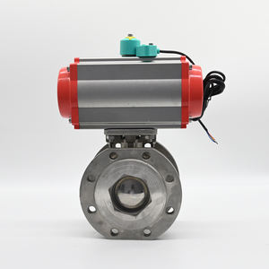 Jtaiv บอลวาล์วนิวเมติก WCB DN15-DN200บอลวาล์ว SS304 SS316การควบคุมพอร์ตเต็มรูปแบบบอลอิตาลีบางพร้อมแอคชูเอเตอร์นิวเมติก - Product Image 6