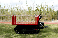 Mini-dumper sur chenilles entièrement hydraulique ANT BY1000M – Mini-dumper utilitaire