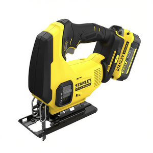 Sierra de calar inalámbrica Stanley Fatmax 20V con batería y cargador para cortar madera - Product Image 2