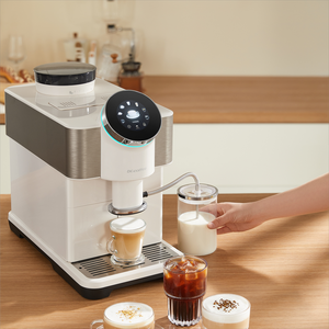 Macchina da caffè completamente automatica per la casa <span class=keywords><strong>Dr</strong></span>.Coffee H2 colore bianco - Product Image 6