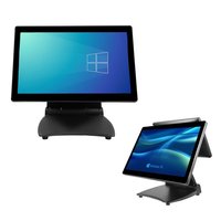 POS-терминал Syse S2: Новинка! 15.6'' складной POS-терминал на Windows 10, безвентиляторный, цельноалюминиевый корпус, сенсорный экран с емкостным управлением, кассовый аппарат