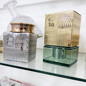 Difusor de Incienso Cuadrado de Lujo - Acero Inoxidable Texturizado con Certificación ISO9001, Mecanizado por Electroerosión de Hilo, para Fragancias Árabes y Aromaterapia - Product Image 1