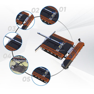 Robot de nettoyage de panneaux solaires alimenté par batterie CE ISO, robot de nettoyage solaire <span class=keywords><strong>autonome</strong></span> pour panneaux solaires - Product Image 3