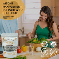 Gummies BBL à Haute Teneur en Protéines pour la Prise de Masse Musculaire, Stimulant l'Appétit, Complément Alimentaire en Sachet, Gummies pour une Prise de Poids Rapide pour Femmes