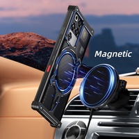 Étui de protection antichoc sans cadre en métal magnétique de luxe pour ZTE nubia RedMagic 11S 11 Pro+ / Pro avec recharge sans fil
