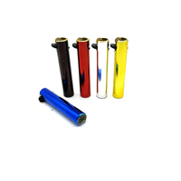 Briquet en métal texturé au design classique pour cigarettes et cigares, cadeau d'affaires, briquet torche à silex