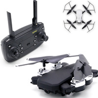 Hélicoptères RC Drone HJ28 avec caméra 1080 HD APP WIFI Connect Quadcopter Pliable Longue durée de vie de la batterie Drone pour enfants Cadeau pour enfants